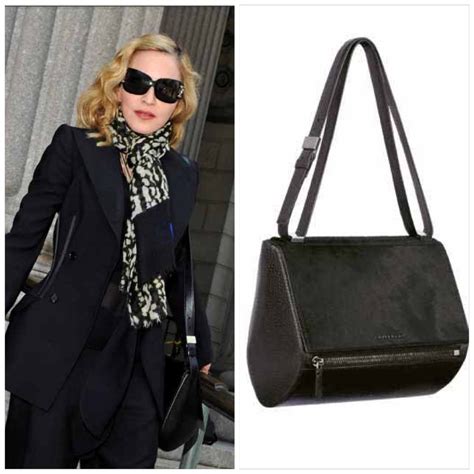 madonna givenchy bag|Singer Madonna in Givenchy on stage .